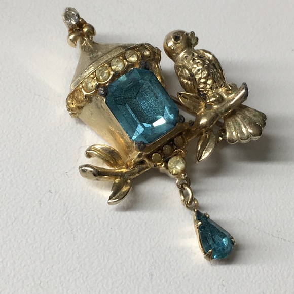 🖤50s CORO Bird brooch SUPER RARE! - Picture 3 of 16